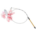 Colorful Fish Cat Teaser Wand - Interactive Goldfish-Shaped Play Toy for Cats