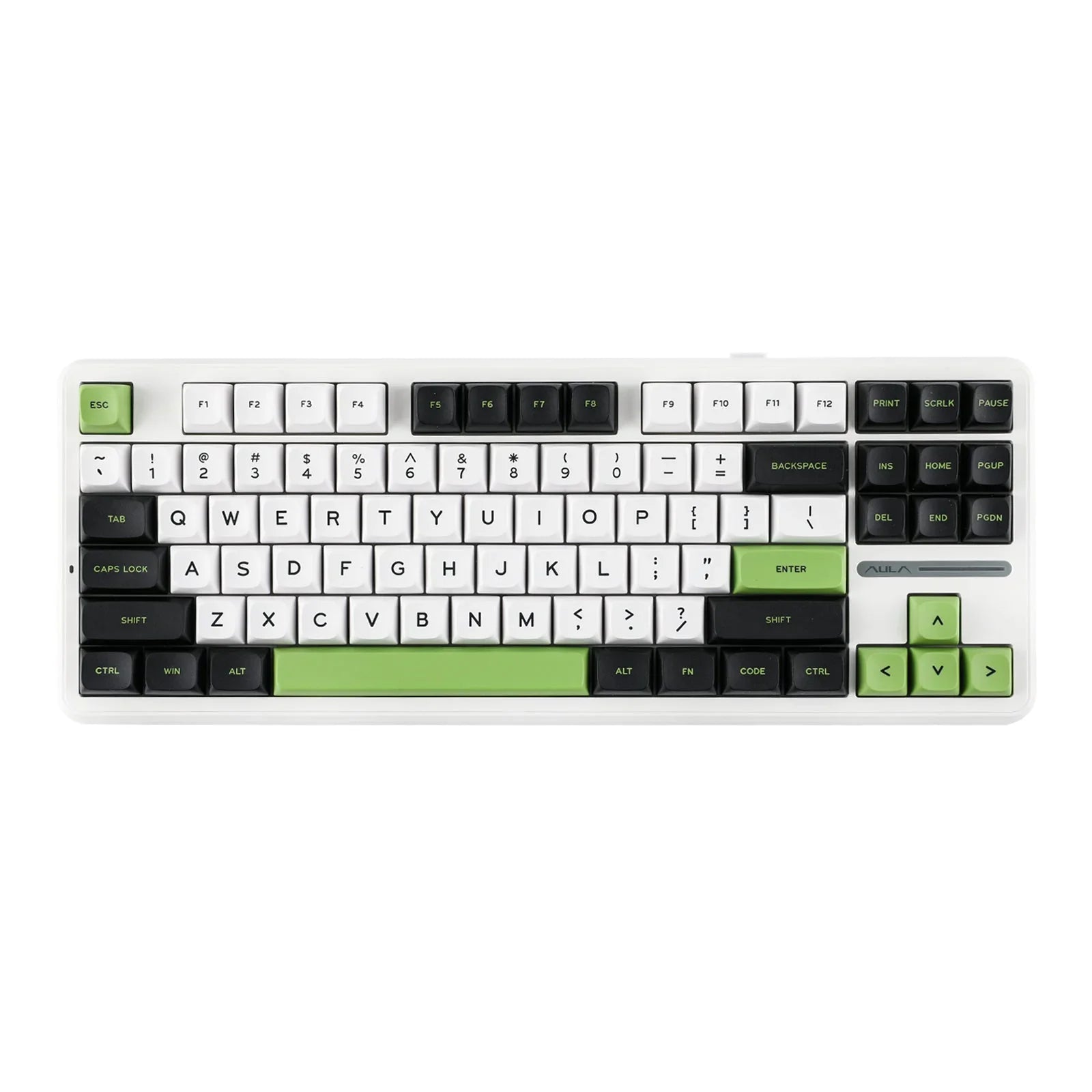 F87 Pro 87-Key 80% TKL Gasket Mechanical Keyboard — Hot-Swappable, Tri-Mode (Bluetooth/2.4G/Wired), RGB PBT Keycaps