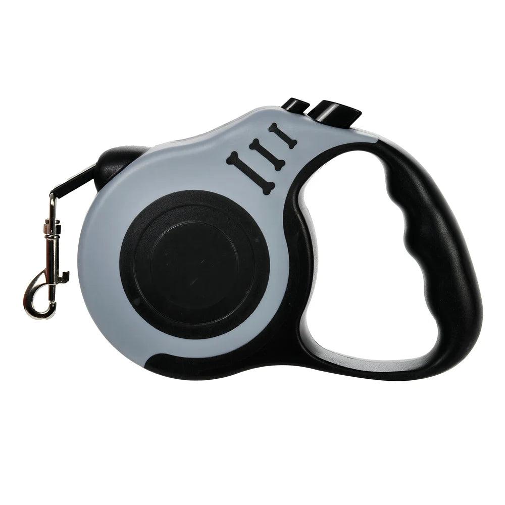 Retractable Dog Leash 3m (10ft) / 5m (16ft) Nylon Quick-Release Leash for Small to Large Dogs — Walking, Hiking & Travel