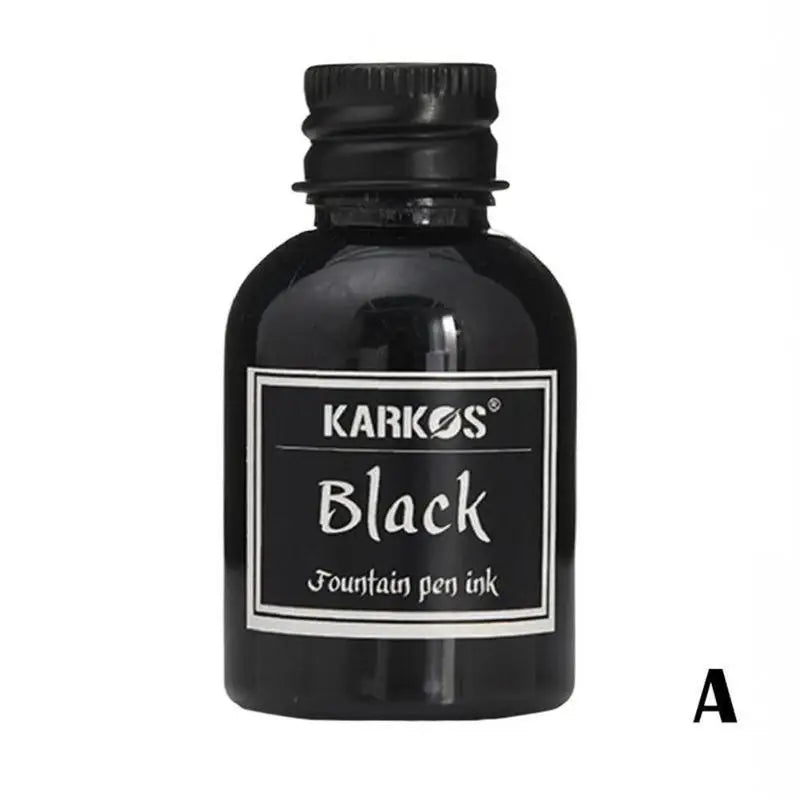 Colorful Fountain Pen Ink Refill 30ml (1.01 fl oz) — Universal Bottle for Calligraphy & School