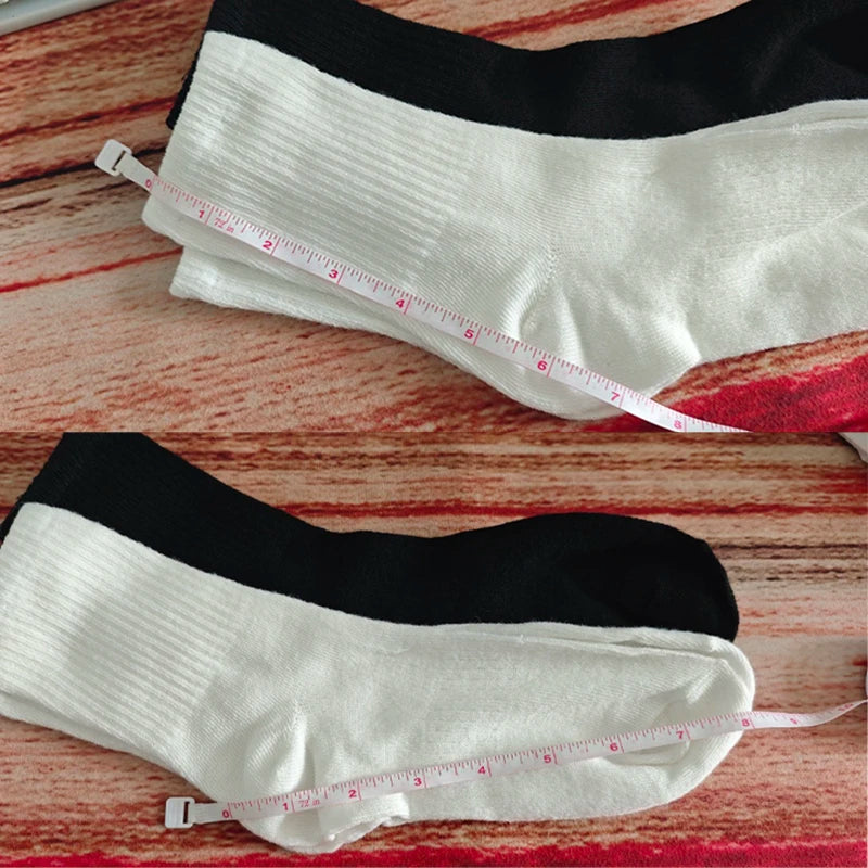 5/10/20 Pairs Neutral Solid Mid-Calf Crew Socks - Breathable Sweat-Wicking Antibacterial Polyester-Spandex, All-Season Sports Socks