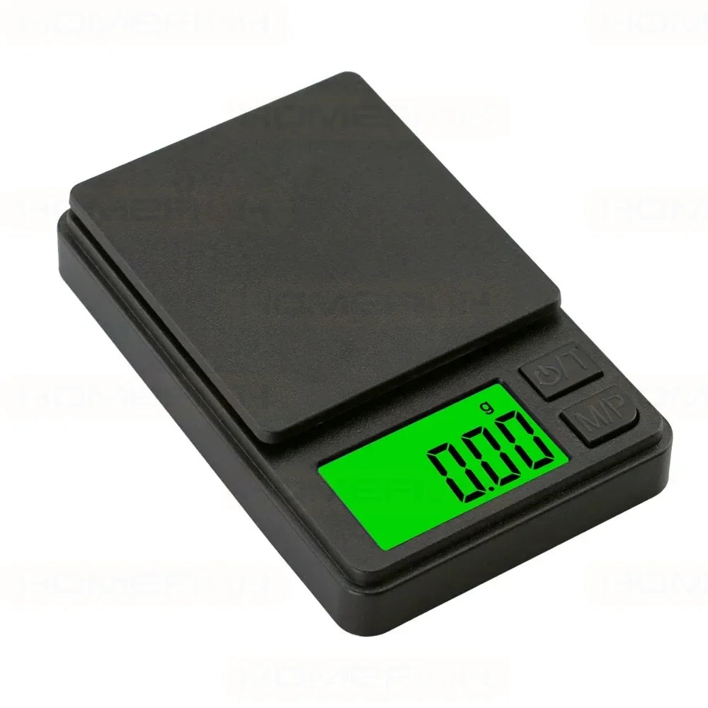Portable Digital Pocket Scale 1000g/0.01g (2.2 lb) Backlit LCD Mini Jewelry & Food Precision Scale