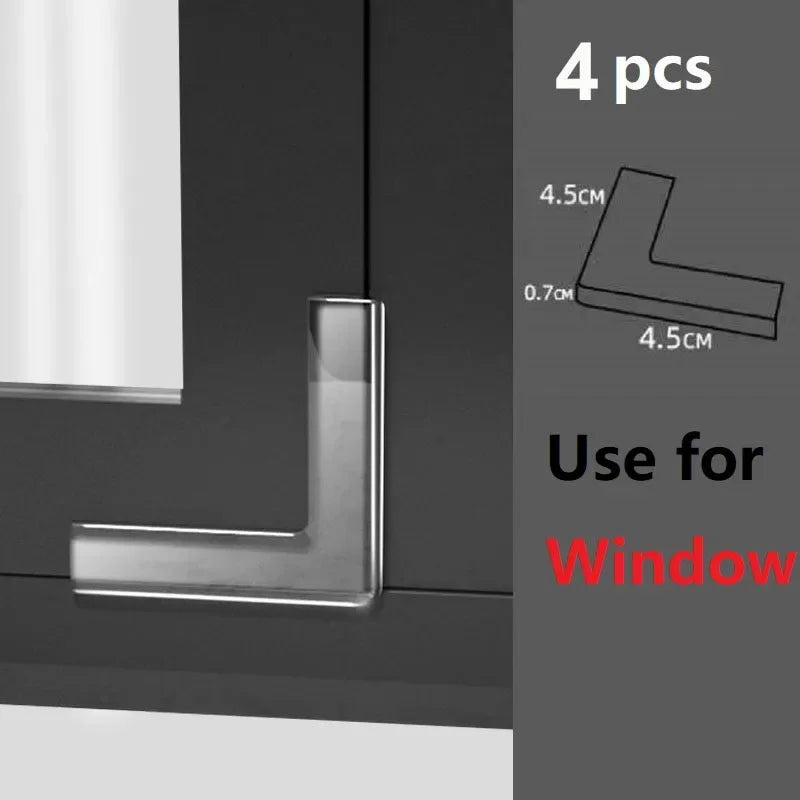 PVC Table Edge & Corner Guards — Baby Childproofing Furniture Protectors