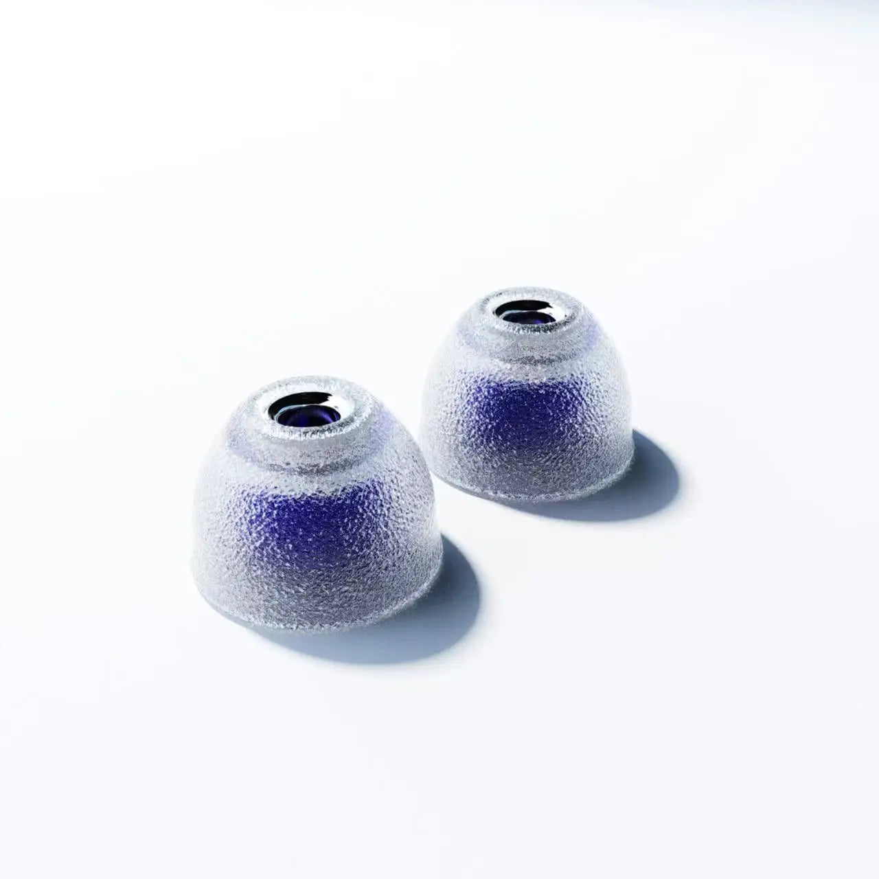 Liquid Silicone Hybrid Ear Tips with Venturi Stainless Steel Nozzle – Color-Coded XS/S/M/L