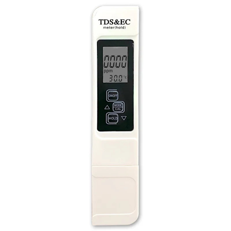 Handheld TDS Water Tester – Digital High-Precision Water Quality Meter with Large LCD, Portable for Tap & Purified Water