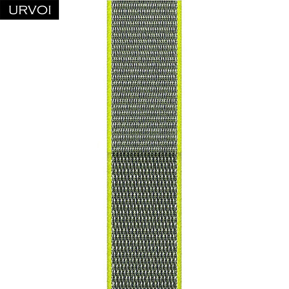 Nylon Sport Loop Band for Apple Watch — Breathable Hook & Loop Fastener — Fits 42/44/45/46/49mm