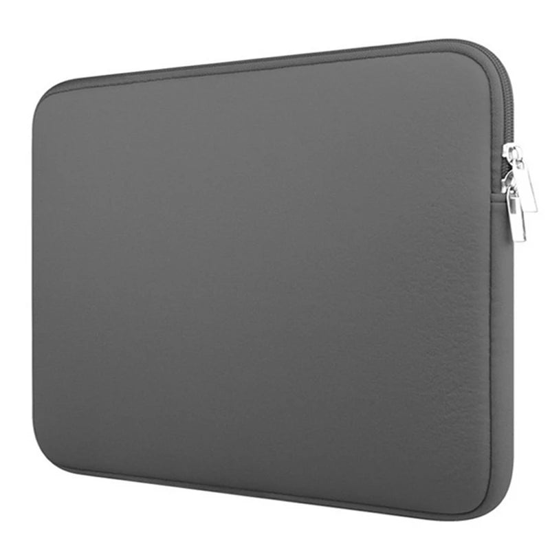 Padded Laptop Sleeve Double Zipper 11–15.6 Inch — Unisex Notebook Case