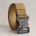 Men's Tactical Canvas Multi-Function Belt, Outdoor Adventure Waist Belt 1.5 in (3.8 cm)