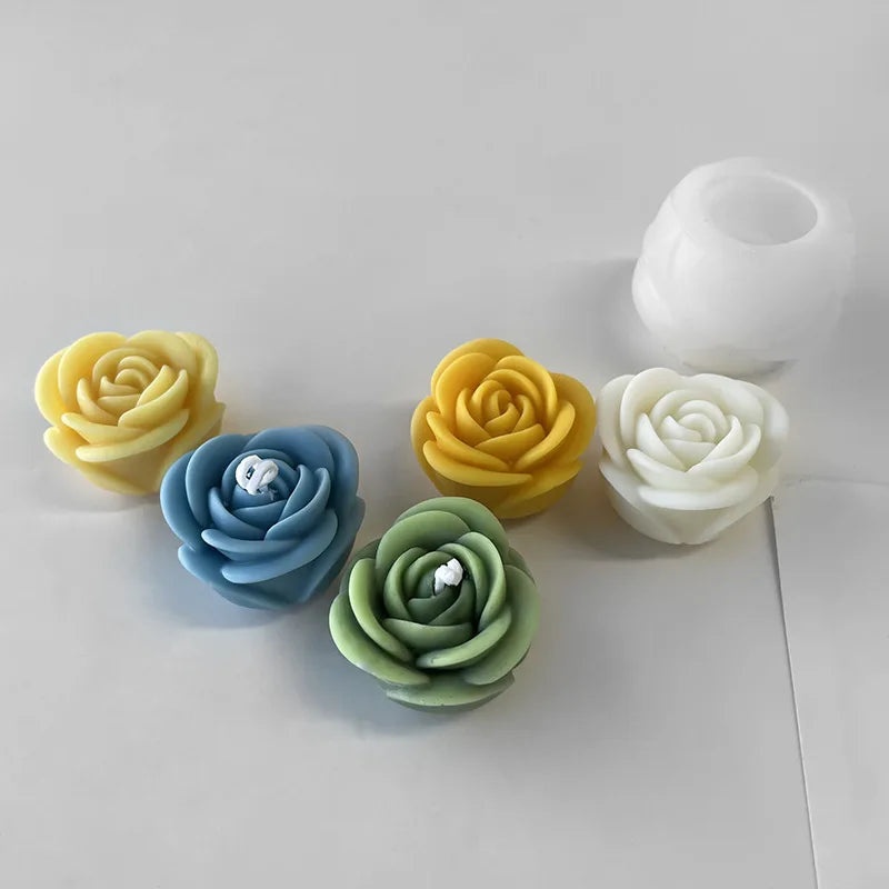 Flower Silicone Craft Mold for Resin, Soap & Candle Making - Flexible Non-Stick
