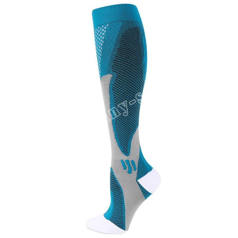 Compression Socks 20-30 mmHg - Medical & Sports Support for Travel, Pregnancy, Varicose Veins, Edema (Unisex)