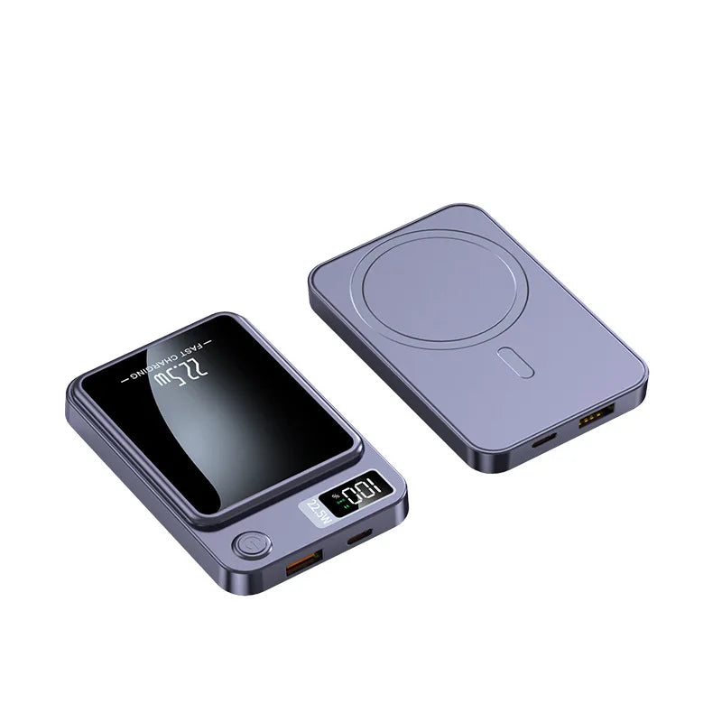 22.5W Magnetic Wireless Power Bank — 10,000/20,000mAh USB-C PD & QC with LED Display