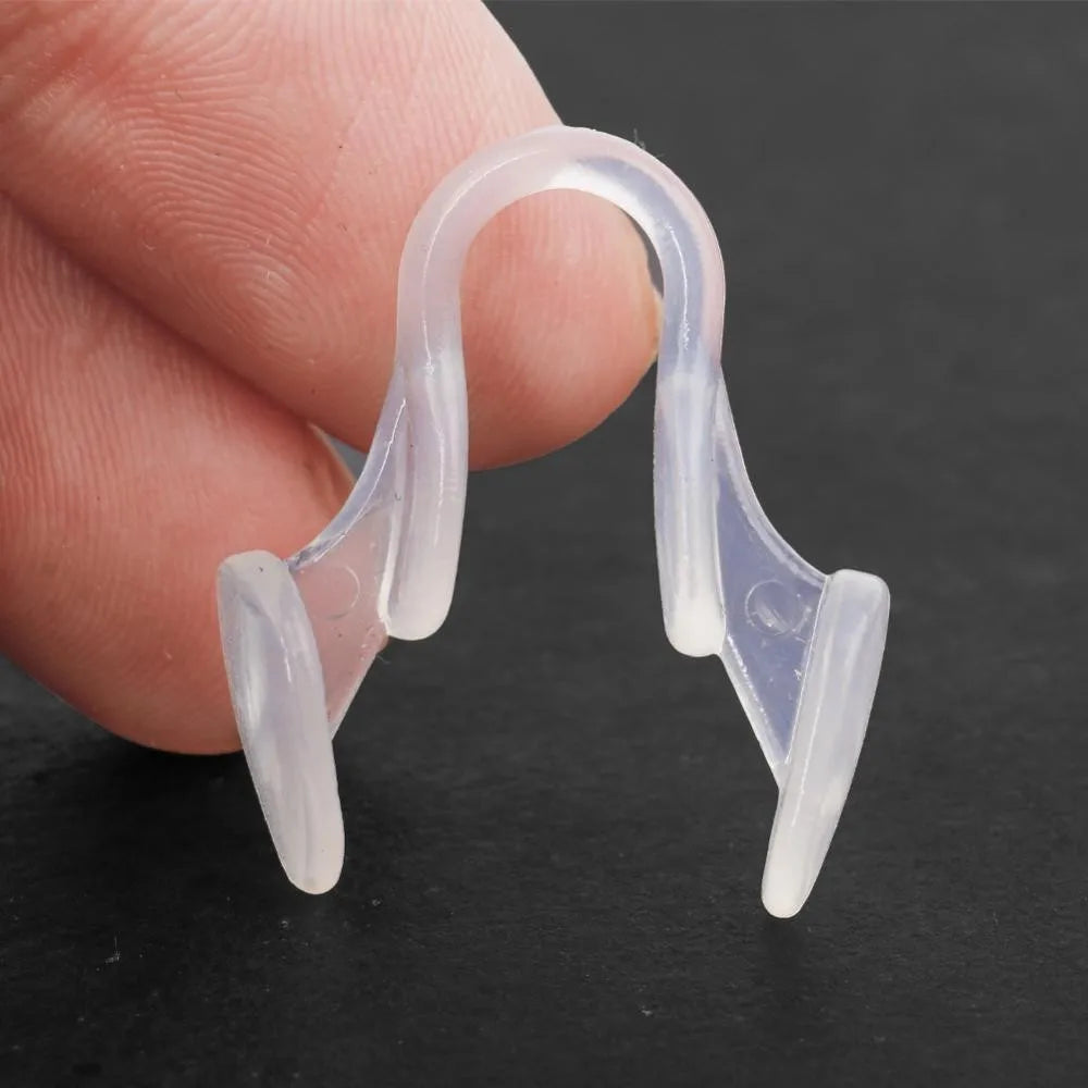 Silicone Nasal Dilator Nose Clip Anti-Snoring Breathing Aid for Sleep & Rhinitis - 1pc