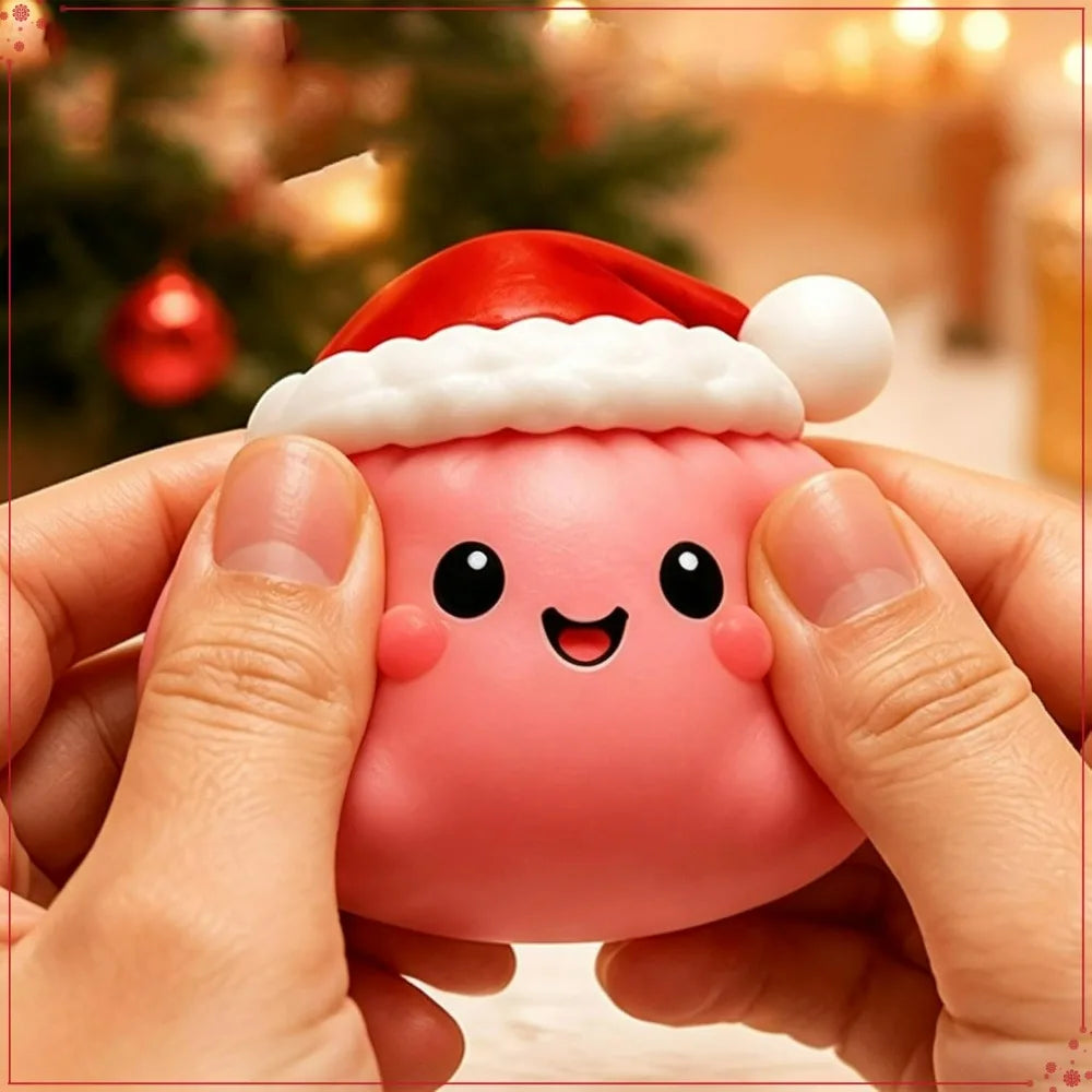 Christmas Dumpling Squishies Advent Calendar - 24-Day Blind Box Countdown Stress Relief Gifts