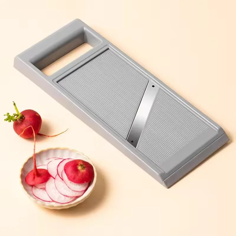 Jumbo Vegetable Slicer and Chopper - Multi-Function Potato French Fry Cutter with Peeler