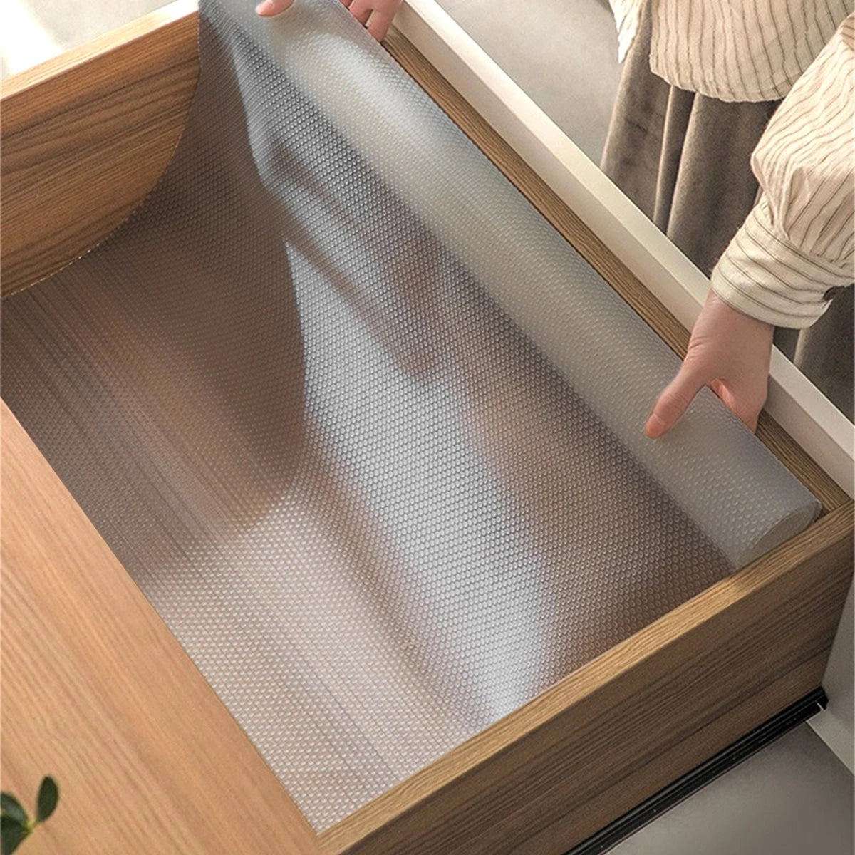 Silicone Anti-Slip Mat 60 x 100 cm (23.6 x 39.4 in) – Non-Slip Drawer & Cabinet Liner for Dressing Table, Bathroom & Tableware