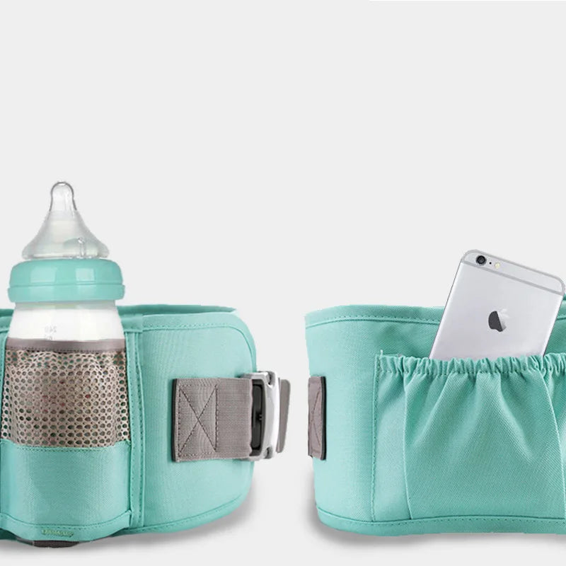 Ergonomic Baby Carrier Hipseat Sling 0-36 Months Front, Back & Side Carry Travel Wrap
