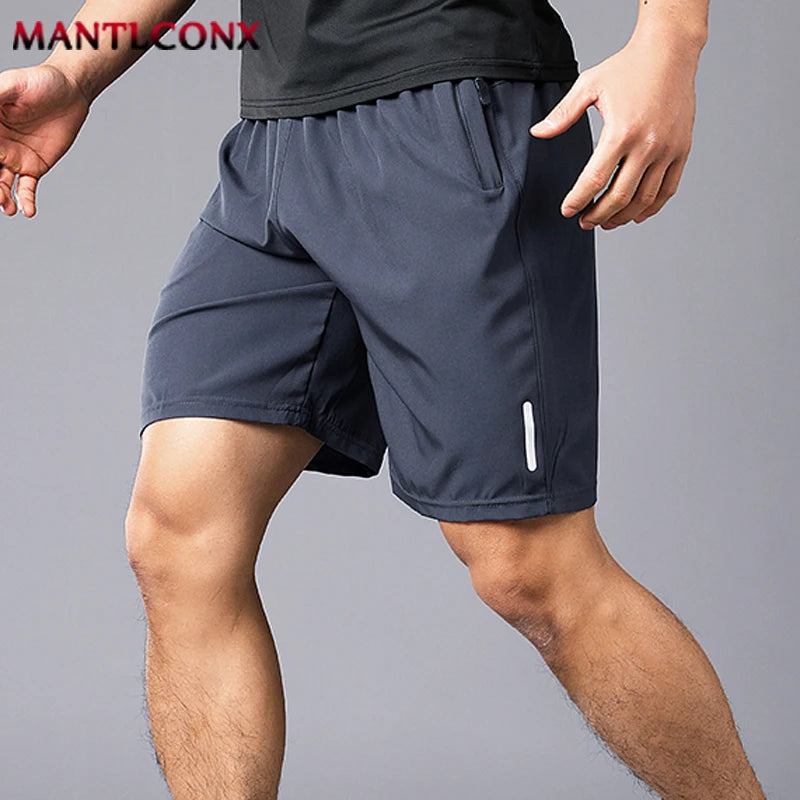 Men's Quick-Dry Breathable Running Shorts - Lightweight Summer Fitness & Beach Shorts, Elastic Waist, Pockets, Sizes M-4XL