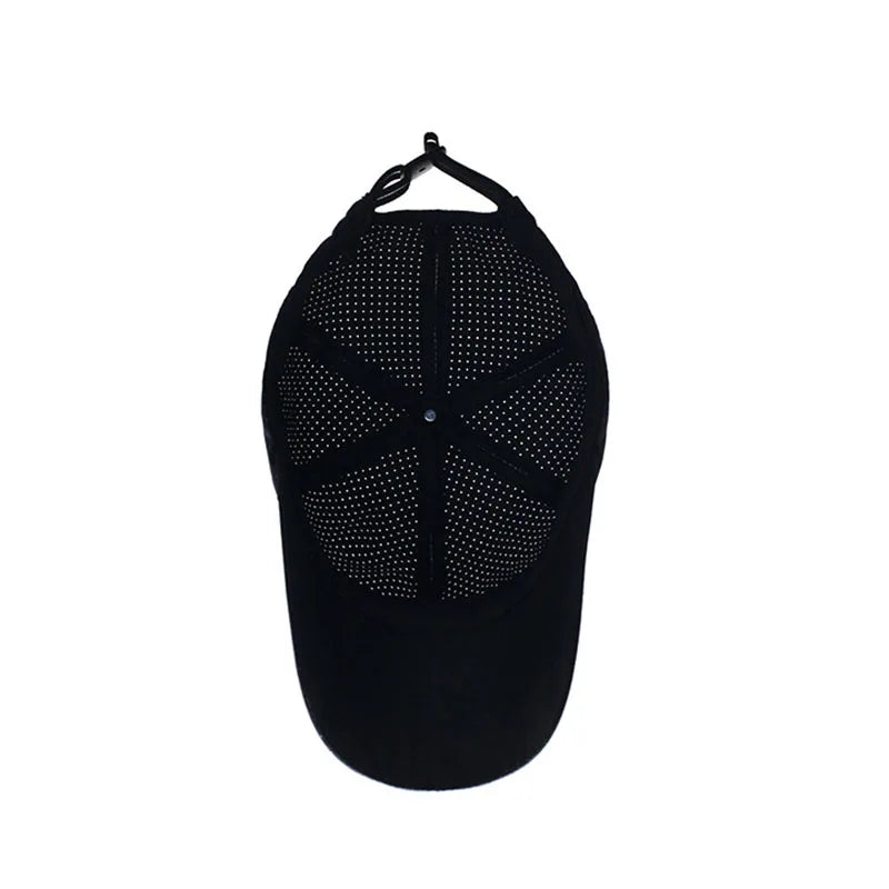 Summer Quick-Dry Baseball Cap Breathable Sun Hat for Outdoor Sports & Travel, Unisex