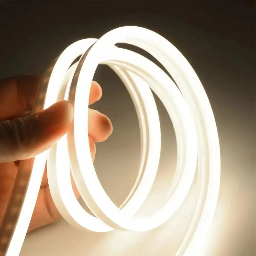 6mm LED Neon Flex Strip Waterproof Rope Light 5V/12V/24V for DIY Signs - Red Green Blue Yellow Pink White