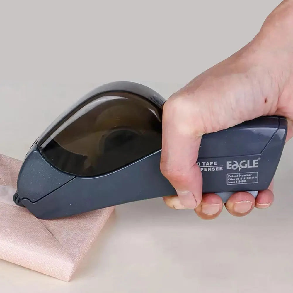 Automatic Single-Hand Tape Dispenser with 3/4 in (19 mm) Tape Roll for Gift Box Packaging