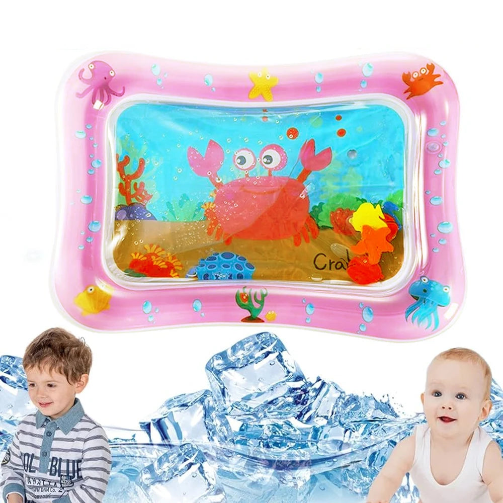 Inflatable Baby & Kids Water Play Mat — Non-Slip Waterproof Splash Pad for Home, Garden, Beach