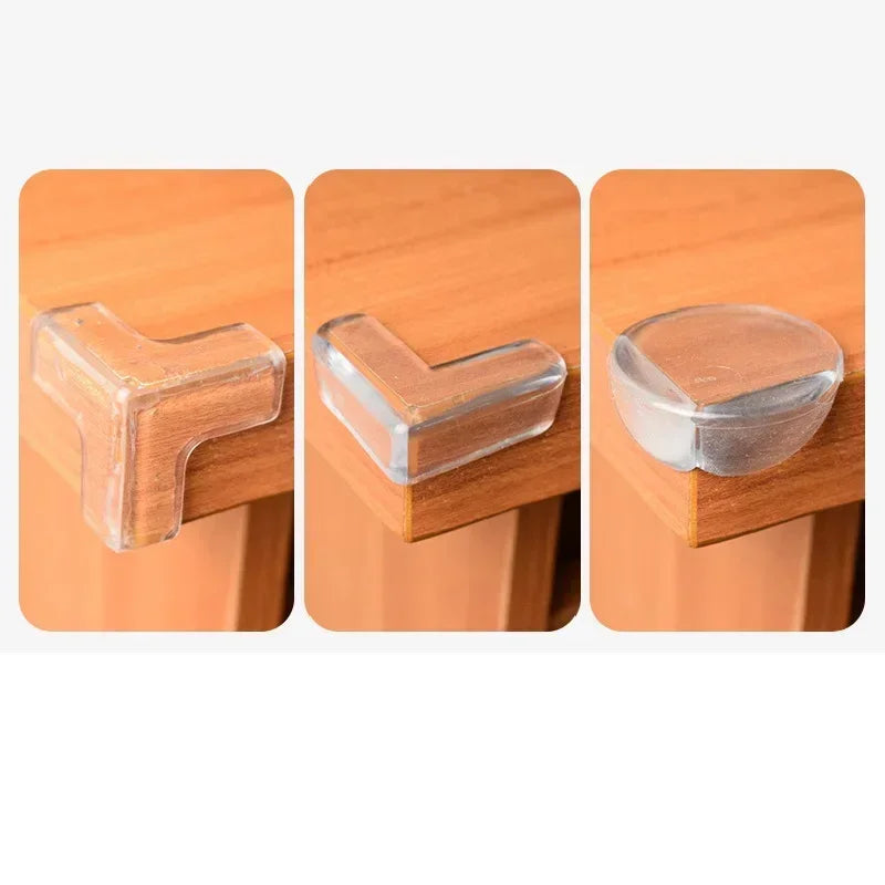 PVC Table Edge & Corner Guards — Baby Childproofing Furniture Protectors