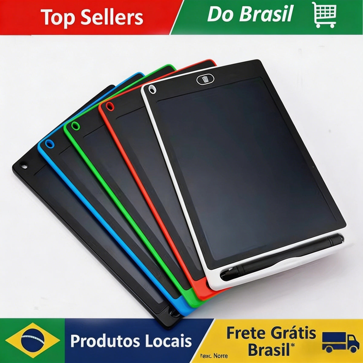 Erasable LCD Drawing Board 12-Inch (30 cm) Doodle Sketchpad Handwriting Tablet for Kids Gifts