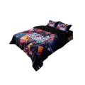 3-Piece K-Pop Girl Group Printed Duvet Cover Set (No Insert) - Microfiber Polyester, Machine Washable, Multiple Sizes 1.0–2.8 m (3.3–9 ft)