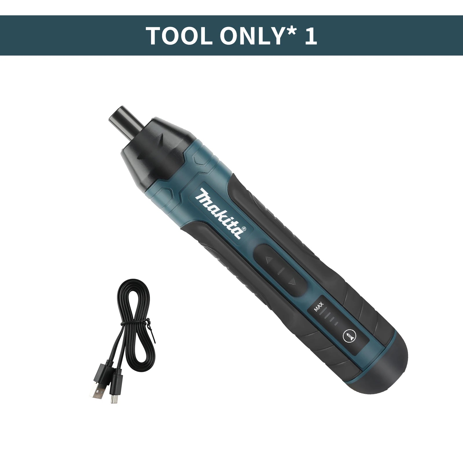 Cordless Electric Screwdriver 3.6V, 5 N·m Torque, 1/4" (6.35 mm) Hex Chuck, 1300mAh Li‑ion Battery