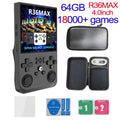 Handheld Retro Game Console 4.0-inch (10.2 cm) IPS 720x720, 64GB/128GB, 22,000 Preloaded Games, Linux, USB-C Charging