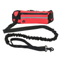 Hands-Free Reflective Dog Leash with Waist Bag – Retractable Elastic Belt for Running, Walking & Jogging