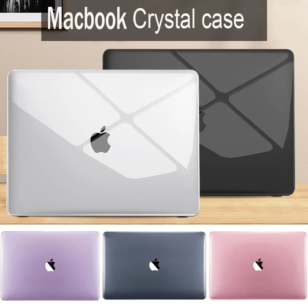 13–13.6 Inch Clear Crystal Hard Shell Laptop Case – Protective Cover for 13-Inch Ultrabooks and Thin Laptops