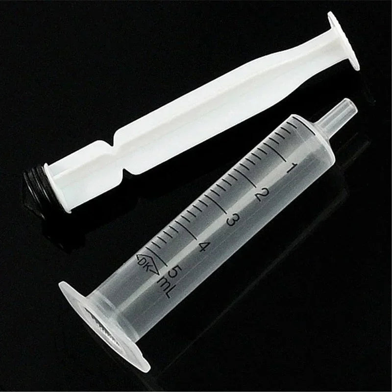 10-Pack Disposable 5ml (0.17 fl oz) Plastic Syringes No Needle – Lab, Hydroponic Nutrient Measuring & Small Pet Feeding