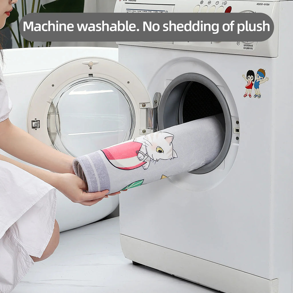 Multi-Purpose Sponge Water Absorption Mat – Anti-Slip, Machine Washable for Kitchen & Bathroom