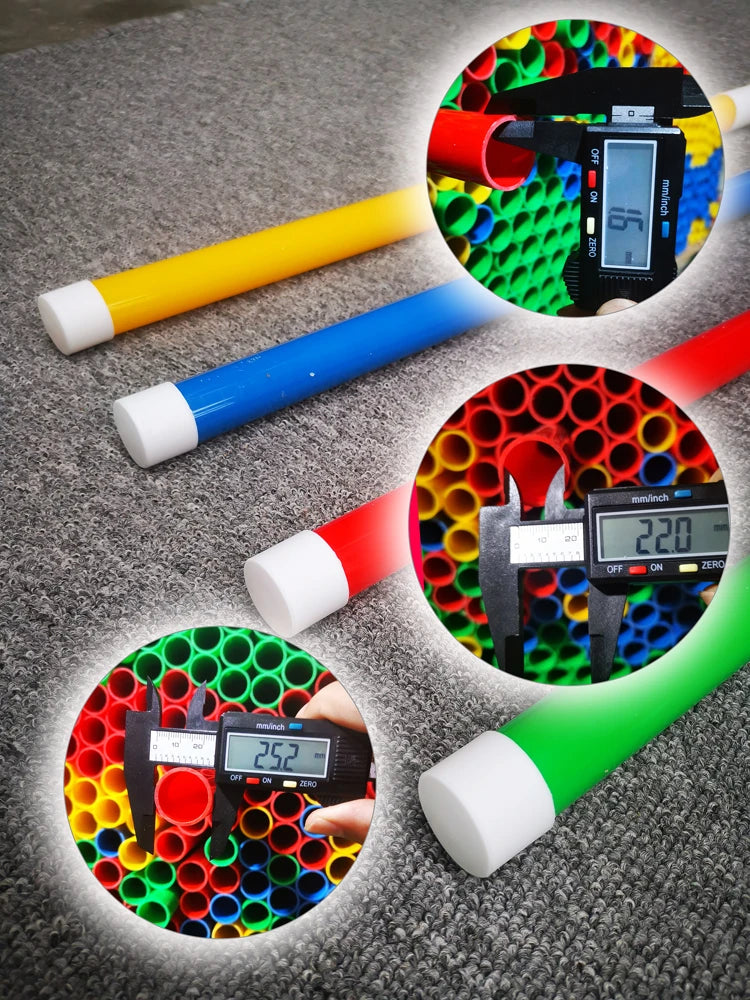 Teamwork Pole Game 1 m (39.4 in) — Team Building Outdoor Cooperative Game for Adults & Kids