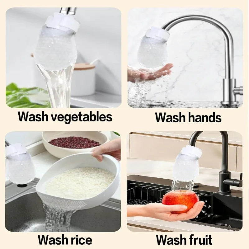 Universal Faucet Mesh Filter Bags 30-Pack with Straps - Washable Sink Aerator Screen for Rust & Impurity Removal, Fits Outlets ≤2.5 cm (0.98 in)