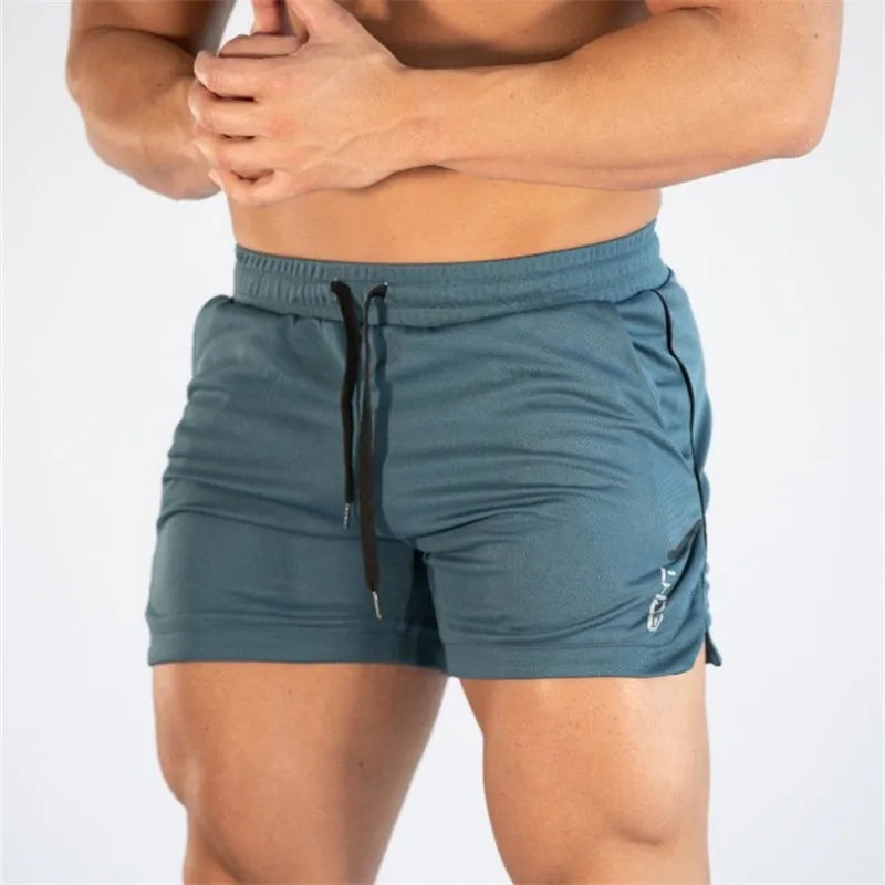 Men's Breathable Mesh Sports Shorts – Lightweight Running & Gym Training Shorts
