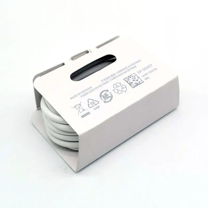 25W USB-C PD Fast Charger Adapter with 1.0 m (3.3 ft) Type-C Cable - EU Plug, PD & PPS Super Fast Charging