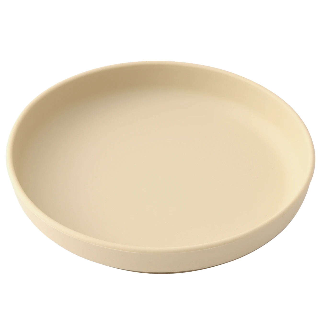 Food-Grade Silicone Baby Plate with Suction Base — Anti-Slip BPA-Free Toddler Feeding Bowl