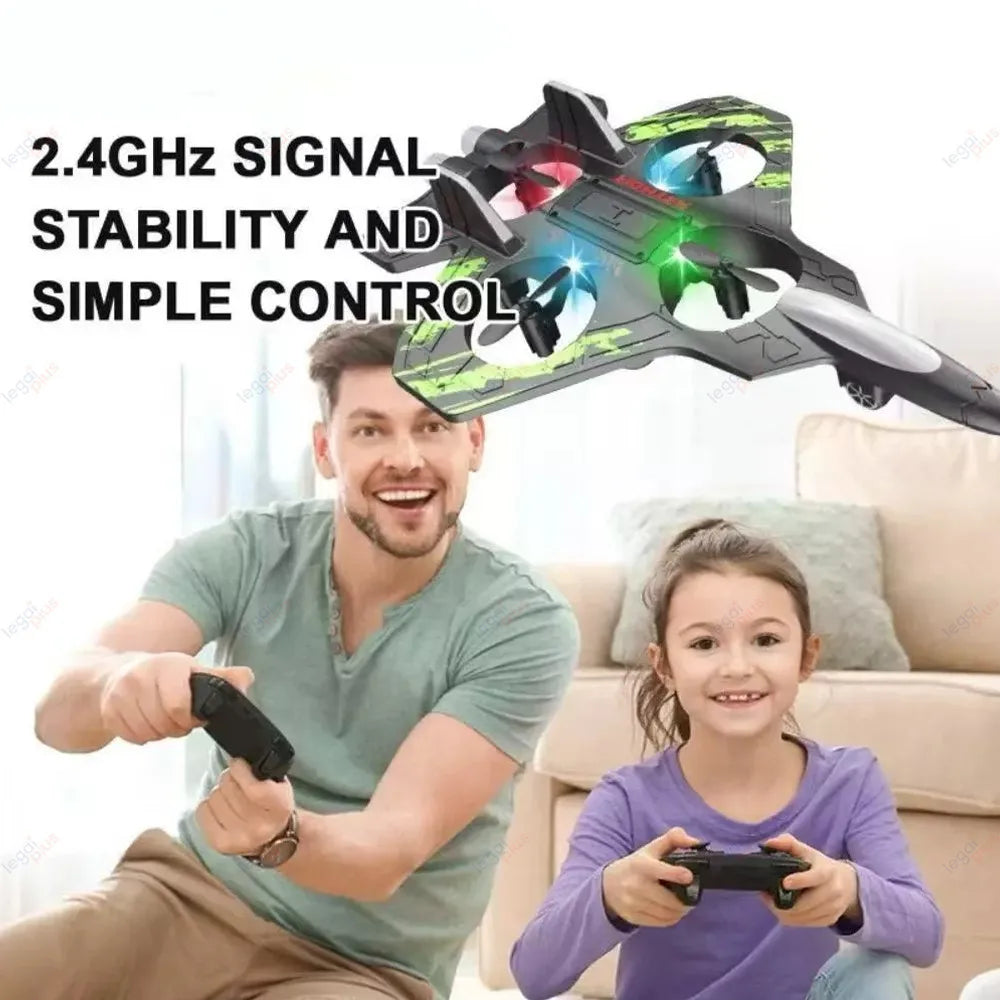 4-Motor Drone with Pulse Control, Range 6 m — Impact-Resistant Quadcopter for Competition and Leisure