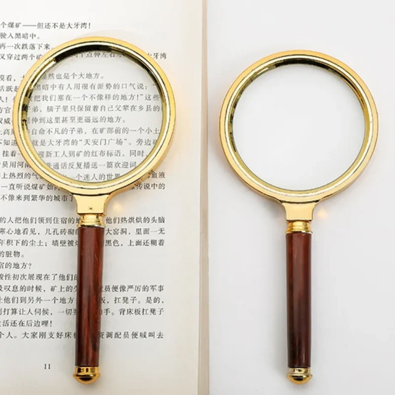 High-Definition Handheld Magnifying Glass - Reading Aid for Seniors and Kids, Ideal for Crafts and Jewelry
