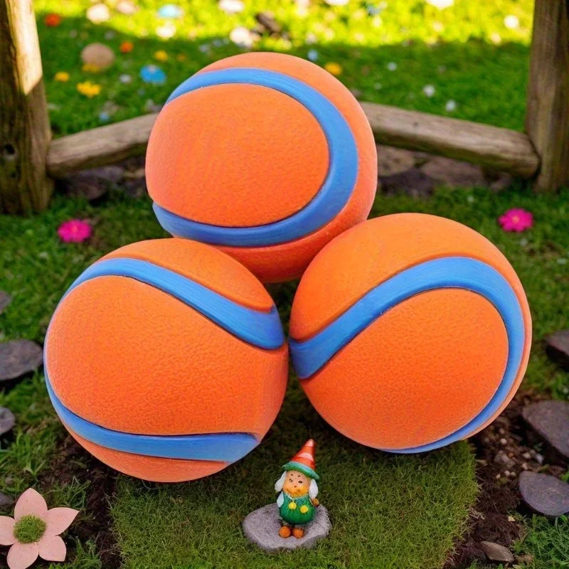 Durable Rubber Dog Fetch Ball – Tough Chew & High-Bounce Toy for Small, Medium and Large Dogs