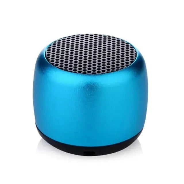 Portable Bluetooth Mini Speaker – Stereo Wireless Speaker with USB Charging, Built-In Microphone & Outdoor Subwoofer for Phone & PC