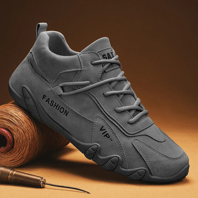 Men's Outdoor Hiking Sneakers Anti-Slip Four-Season Comfort Casual Work Shoes