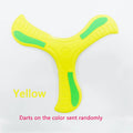 Soft Foam Boomerang Flying Disc (10.2 in / 26 cm) - Three-Leaf Cross Throwing Toy for Kids & Adults, Safe EVA Outdoor Toy