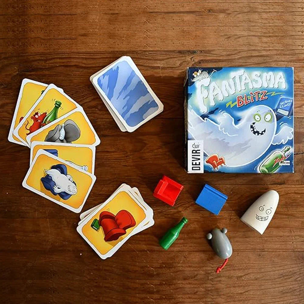 Ghost Blitz (Geistesblitz) Board Game Bundle - Set of 5 Family Party & Indoor Games