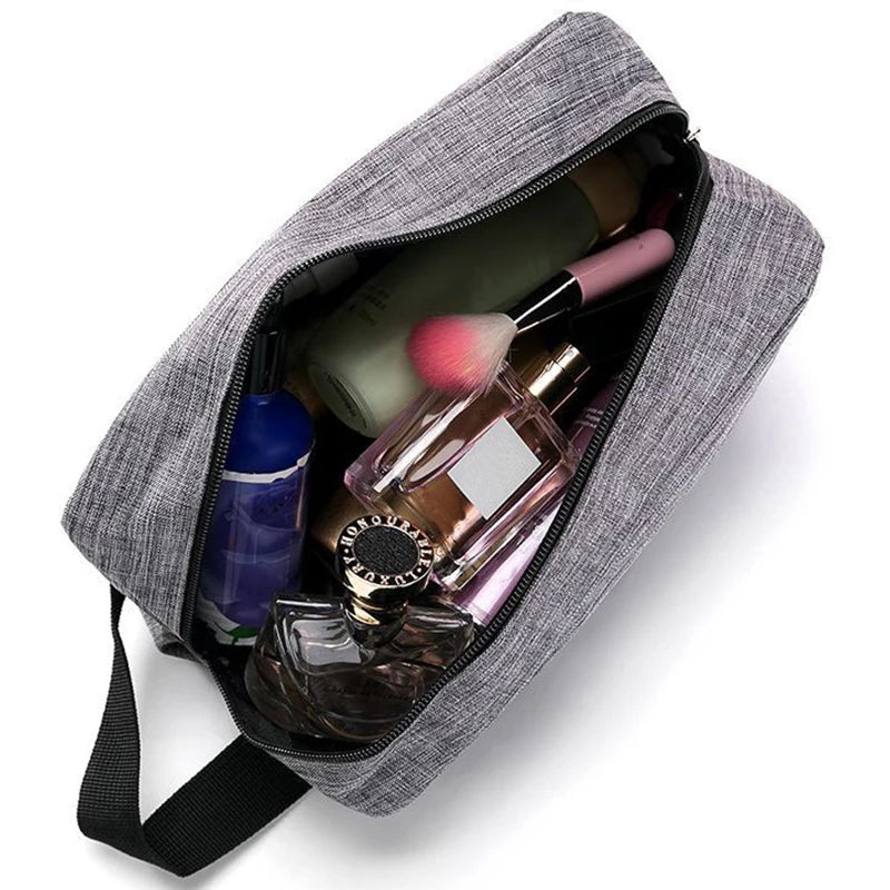 Large-Capacity Travel Toiletry Bag for Men & Women – Portable Makeup & Toiletries Organizer