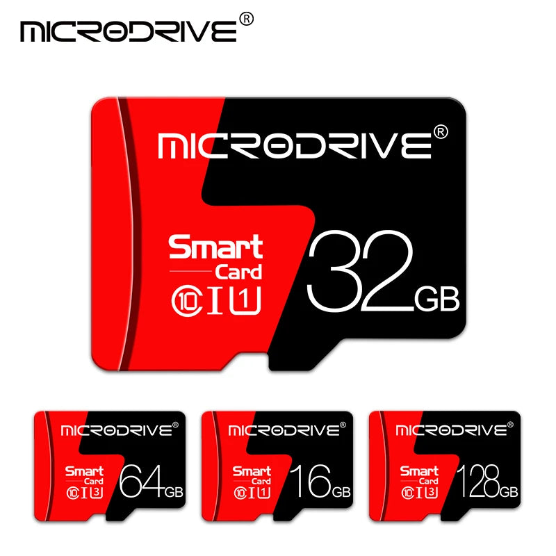 High-Speed MicroSD Memory Card — 4/8/16/32/64/128/256GB | Class 10 UHS-I U3, V10, A1