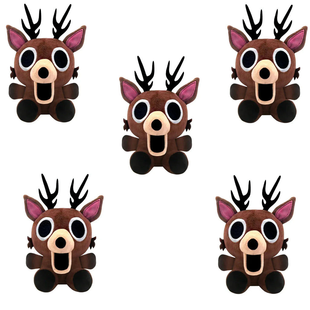 Cute Deer Plush Doll - Soft Cub Deer Plushie, Anime-Style Forest Stuffed Animal, Christmas Gift
