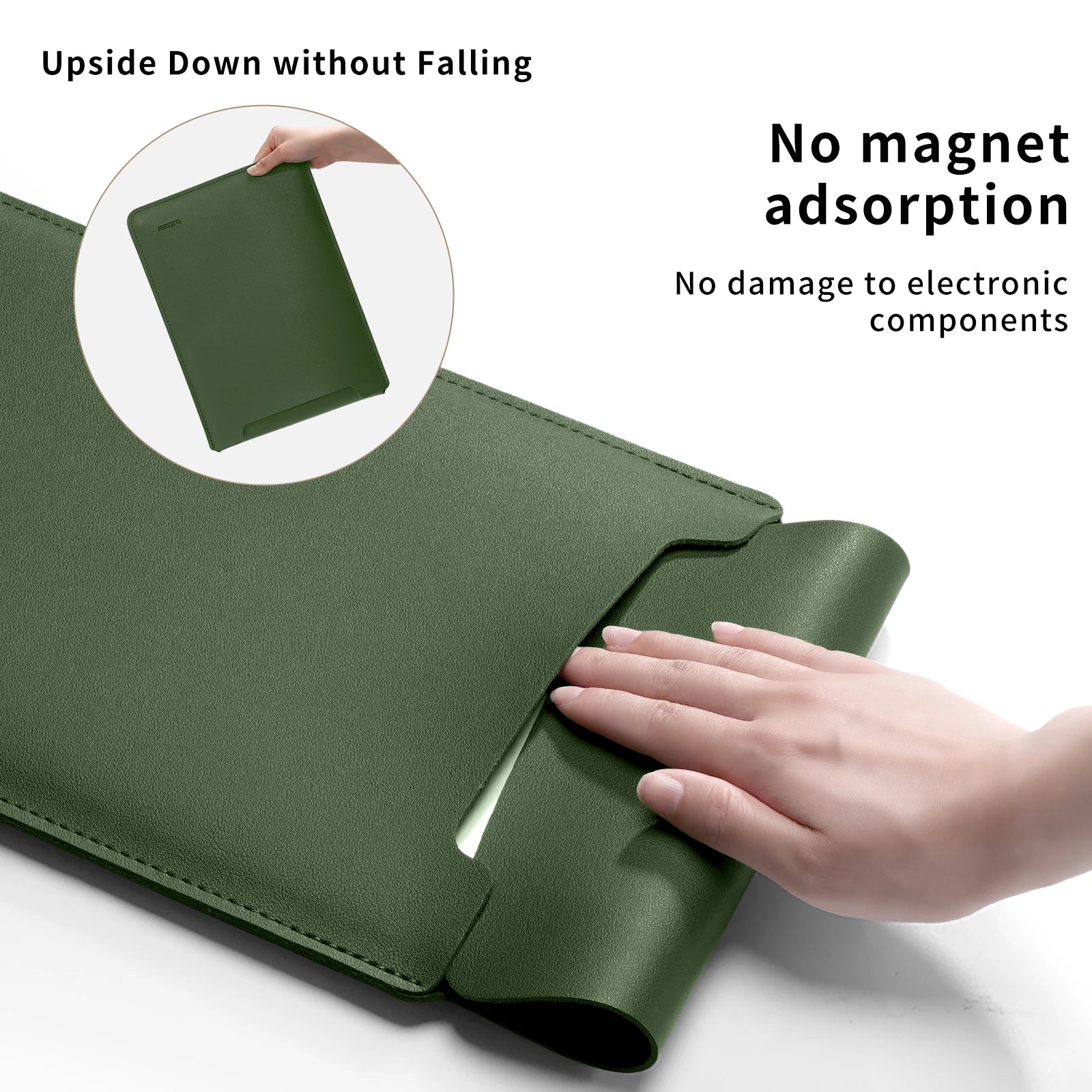 PU Laptop Sleeve Case 13–16 Inch — Protective Notebook & Tablet Cover